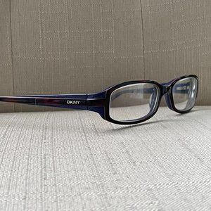 DKNY Women Glasses Frame BrownBlue Tone Eyeglasses Frame 51[]16 135